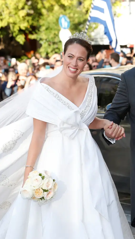 Nina Flohr boda con el príncipe de Grecia