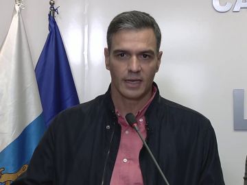 Pedro Sánchez anuncia una modificación presupuestaria para que las ayudas lleguen antes a La Palma