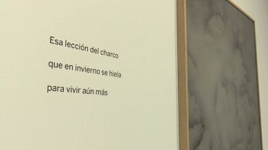 'Charcos y ballenas', una exposición que une fotografía y poesía en la Fundación BBVA