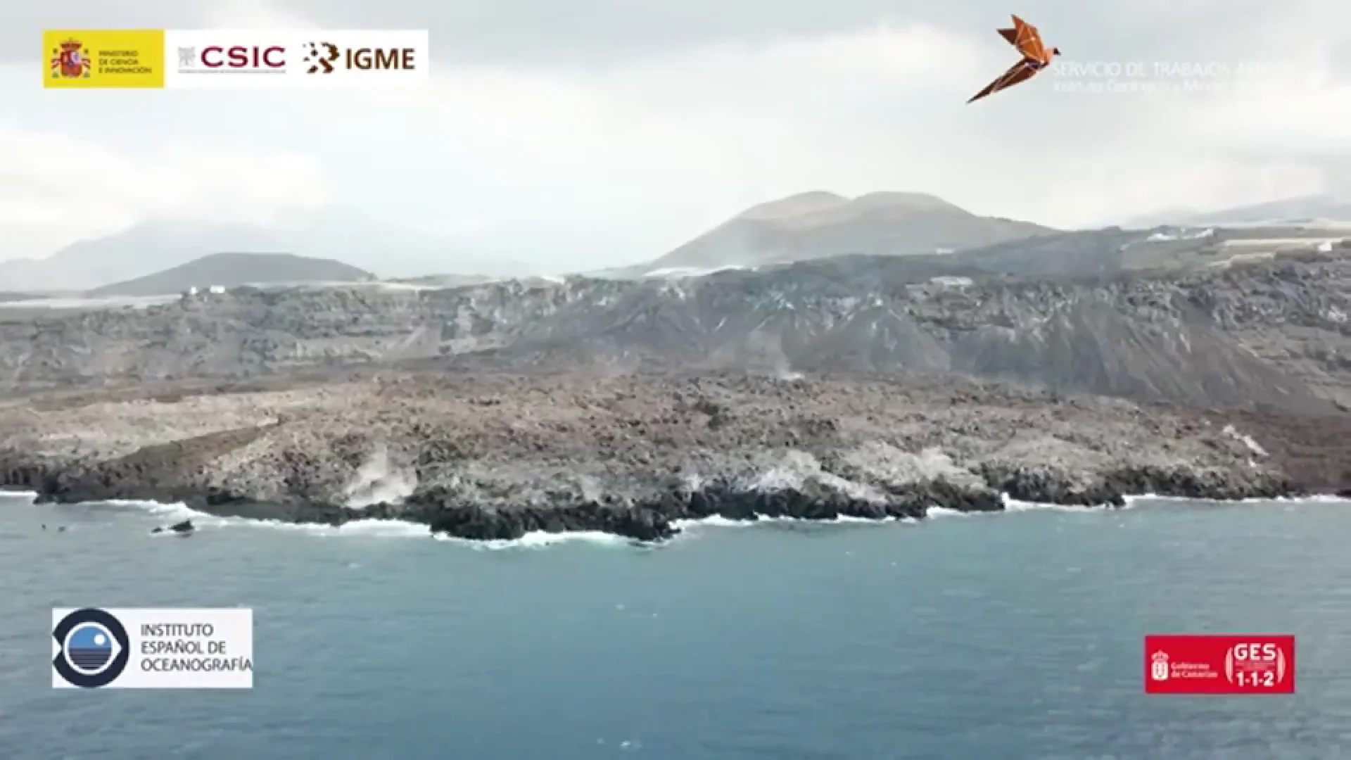 Fajana del volc&aacute;n de La Palma