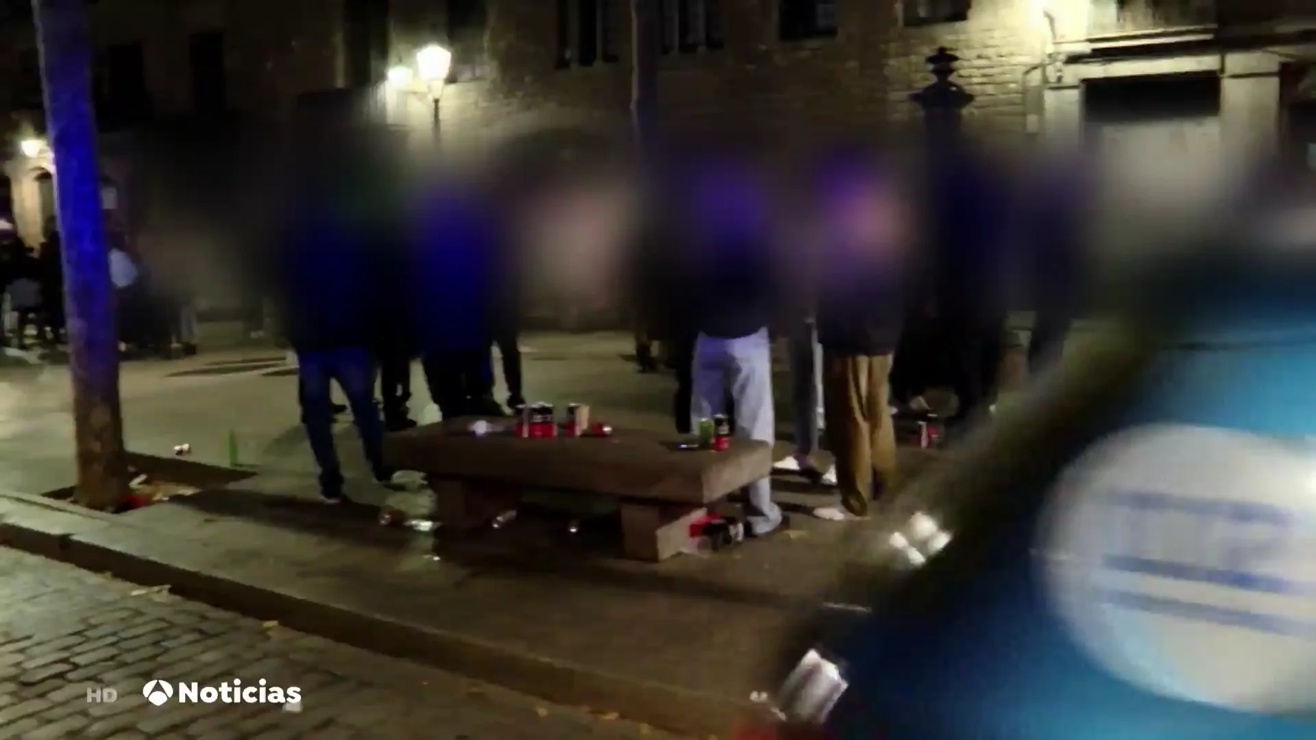 Disminuyen los botellones desde la apertura del ocio nocturno