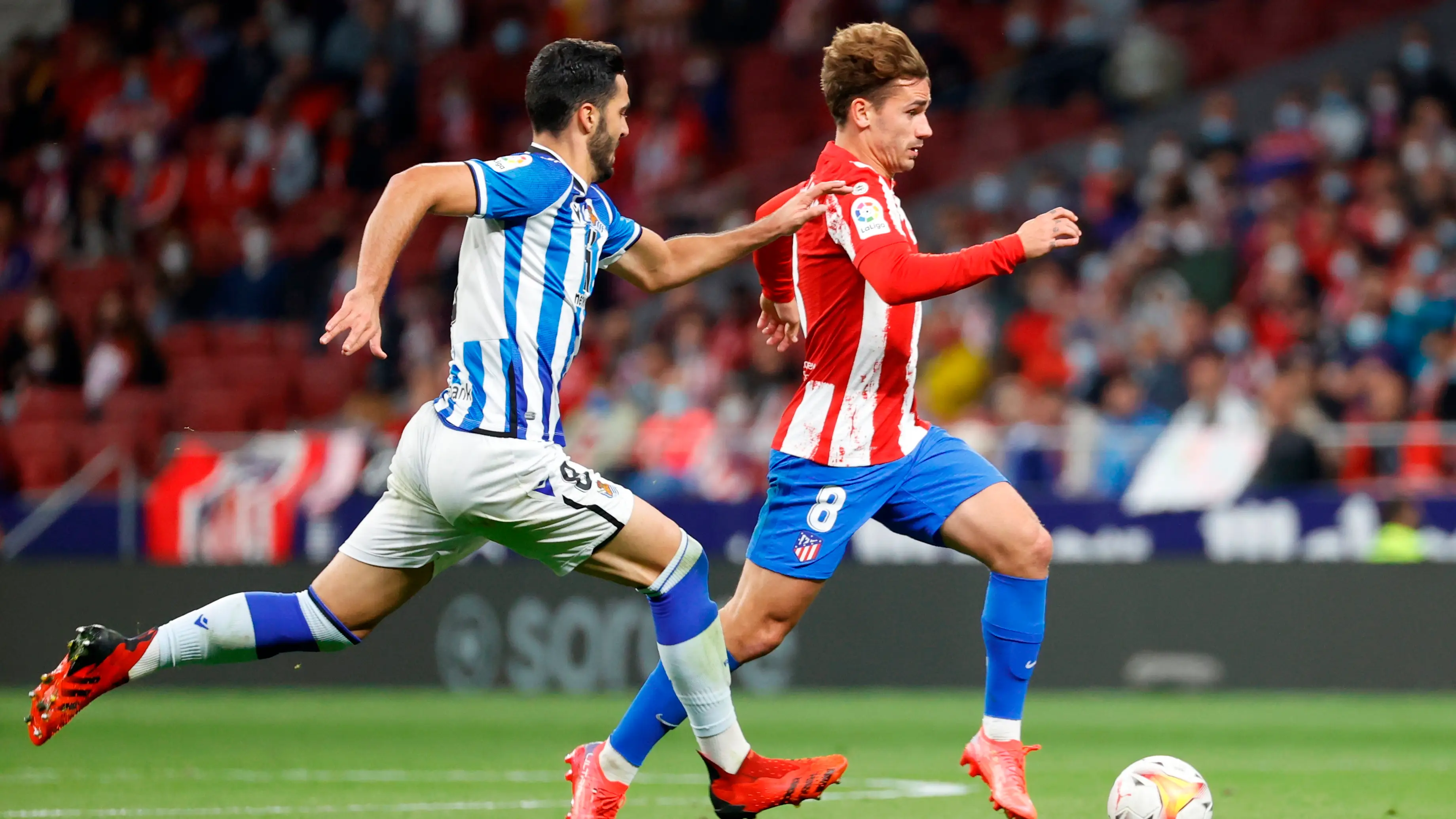 La Real Sociedad sigue l&iacute;der de la Liga tras empatar a 2 contra el Atl&eacute;tico de Madrid