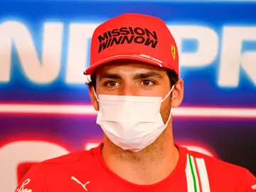 Carlos Sainz, tras la mala parada de Ferrari en Austin: "Estaría hecho con un pit stop bueno" Carlos Sainz, tras la mala parada de Ferrari en Austin: "Estaría hecho con un pit stop bueno"
