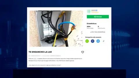 Enganches ilegales a la luz Enganches ilegales a la luz