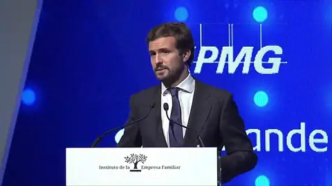 Pablo Casado asegura que se llegará "hasta el final" para que se mantenga la reforma laboral Pablo Casado asegura que se llegará "hasta el final" para que se mantenga la reforma laboral