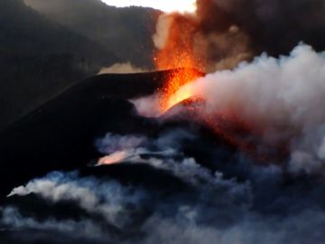 El volcán de La Palma