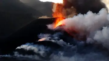 El volcán de La Palma El volcán de La Palma