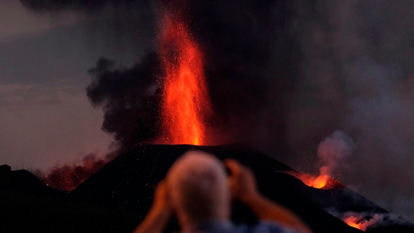 El volcán de La Palma se encuentra 