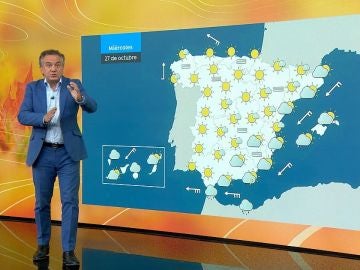 Jornada soleada en el norte y centro peninsular con lluvias en el Mediterr&aacute;neo