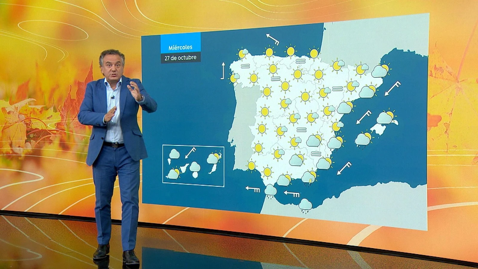 Jornada soleada en el norte y centro peninsular con lluvias en el Mediterr&aacute;neo