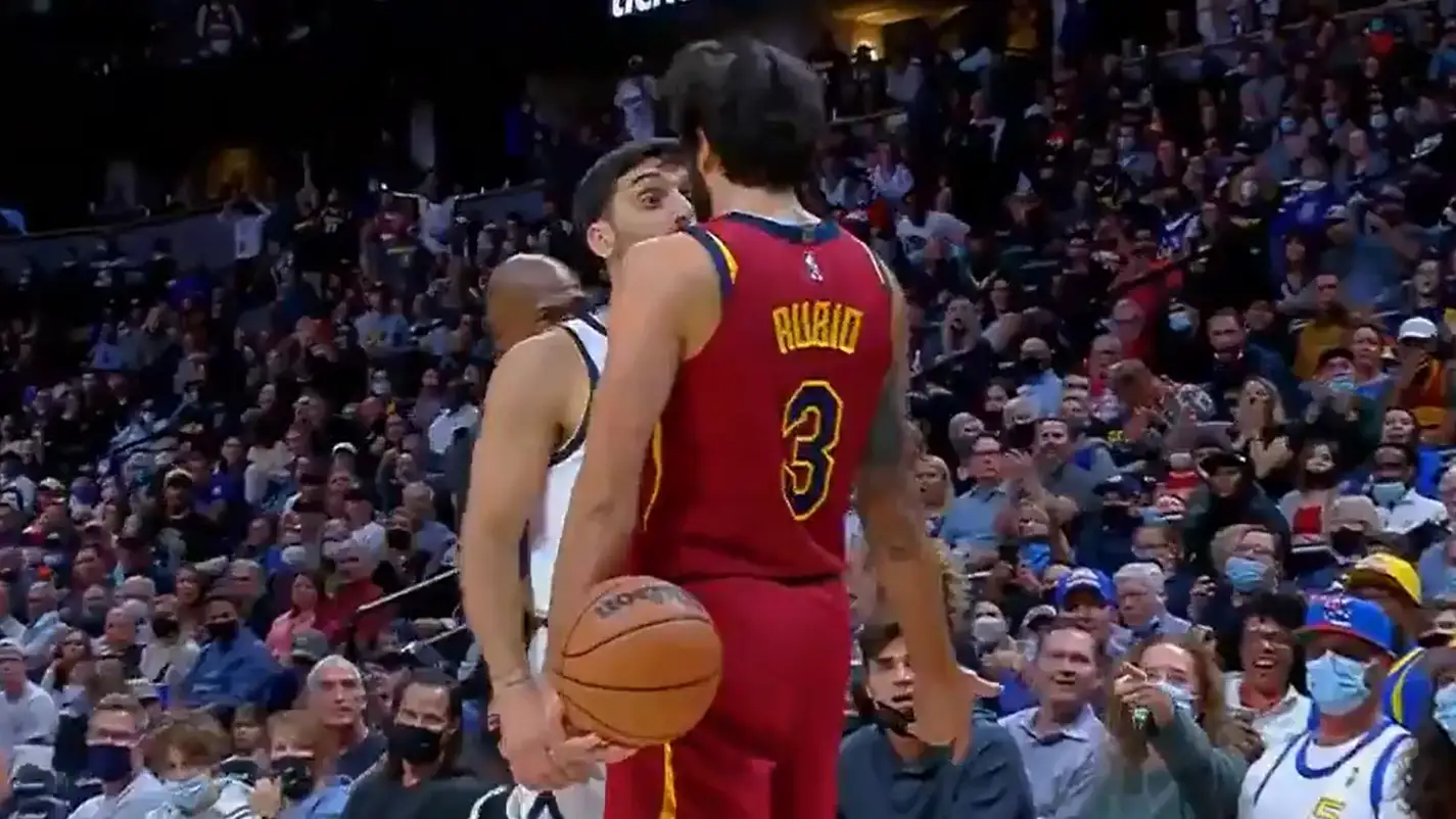 Ricky Rubio y Facu Campazzo se encaran en pleno partido NBA y casi llegan a las manos
