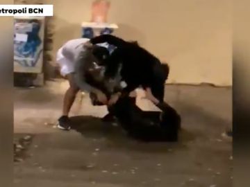 Robo con violencia en Barcelona