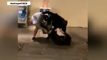 Robo con violencia en Barcelona Robo con violencia en Barcelona