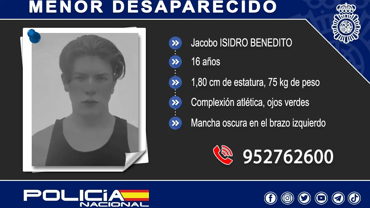 Localizado sin vida el cuerpo del chico desaparecido el pasado lunes en Marbella Localizado sin vida el cuerpo del chico desaparecido el pasado lunes en Marbella