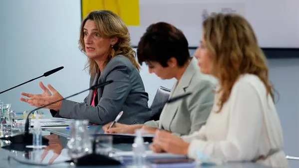 Teresa Ribera en la rueda de prensa tras el Consejo de Ministros Teresa Ribera en la rueda de prensa tras el Consejo de Ministros