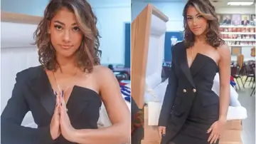 Una joven tiktoker publica unas fotos posando en el funeral de su padre y le llueven las críticas Una joven tiktoker publica unas fotos posando en el funeral de su padre y le llueven las críticas