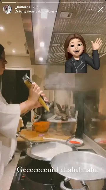 Laura Matamoros en su nueva cocina Laura Matamoros