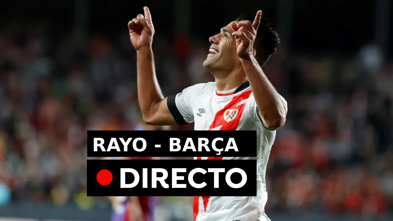 Rayo Vallecano - Barcelona, fútbol en directo: Partido, goles y resultado de la Liga (1-0) Rayo Vallecano - Barcelona, fútbol en directo: Partido, goles y resultado de la Liga (1-0)