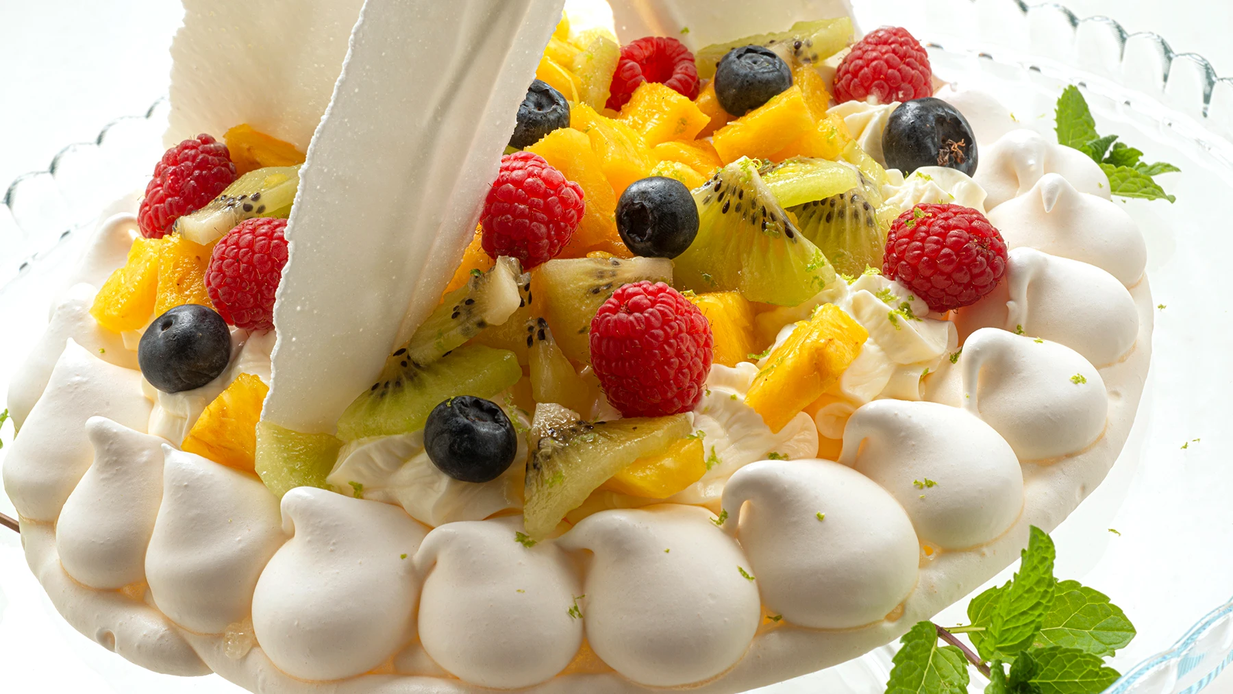 Receta de tarta Pavlova, de Eva Arguiñano Receta de tarta Pavlova, de Eva Arguiñano