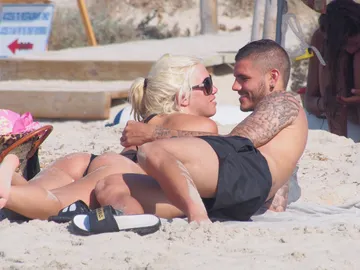 Wanda Nara y Mauro Icardi Wanda Nara y Mauro Icardi