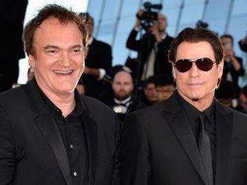 Quentin Tarantino y John Travolta