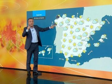 Mi&eacute;rcoles soleado de ambiente agradable con tormentas en Baleares, Murcia y Almer&iacute;a