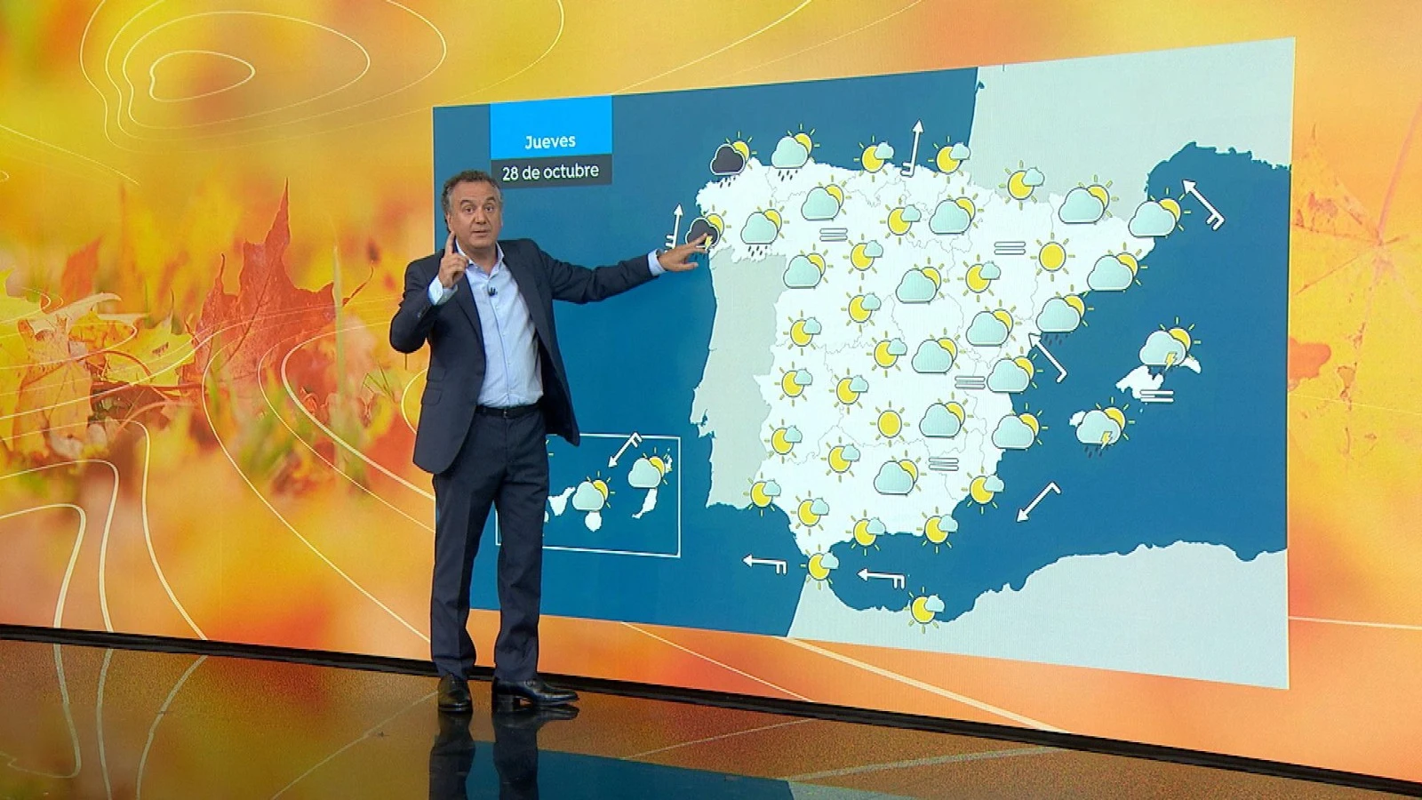 Mi&eacute;rcoles soleado de ambiente agradable con tormentas en Baleares, Murcia y Almer&iacute;a