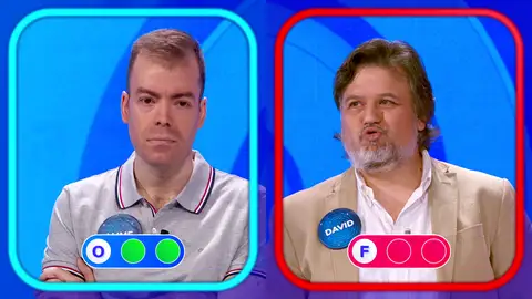 ¡Arde la ‘Silla Azul’! David queda eliminado y da el relevo a Jaime Conde en ‘Pasapalabra’ ¡Arde la ‘Silla Azul’! David queda eliminado y da el relevo a Jaime Conde en ‘Pasapalabra’