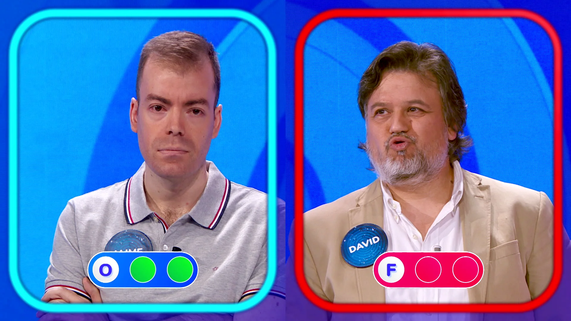 ¡Arde la ‘Silla Azul’! David queda eliminado y da el relevo a Jaime Conde en ‘Pasapalabra’ ¡Arde la ‘Silla Azul’! David queda eliminado y da el relevo a Jaime Conde en ‘Pasapalabra’
