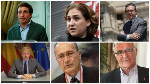 José Luis Martínez Almeida, Ada Colau, Juan Espadas y otros alcaldes se unen para pedir ayuda al Gobierno tras la anulación de las plusvalías José Luis Martínez Almeida, Ada Colau, Juan Espadas y otros alcaldes se unen para pedir ayuda al Gobierno tras la anulación de las plusvalías