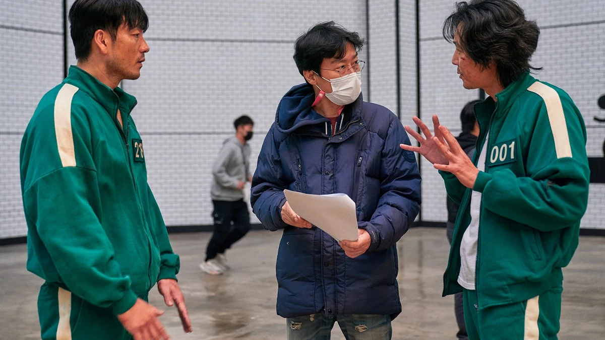 El director Hwang Dong-hyuk en 'El juego del calamar' El director Hwang Dong-hyuk en 'El juego del calamar'