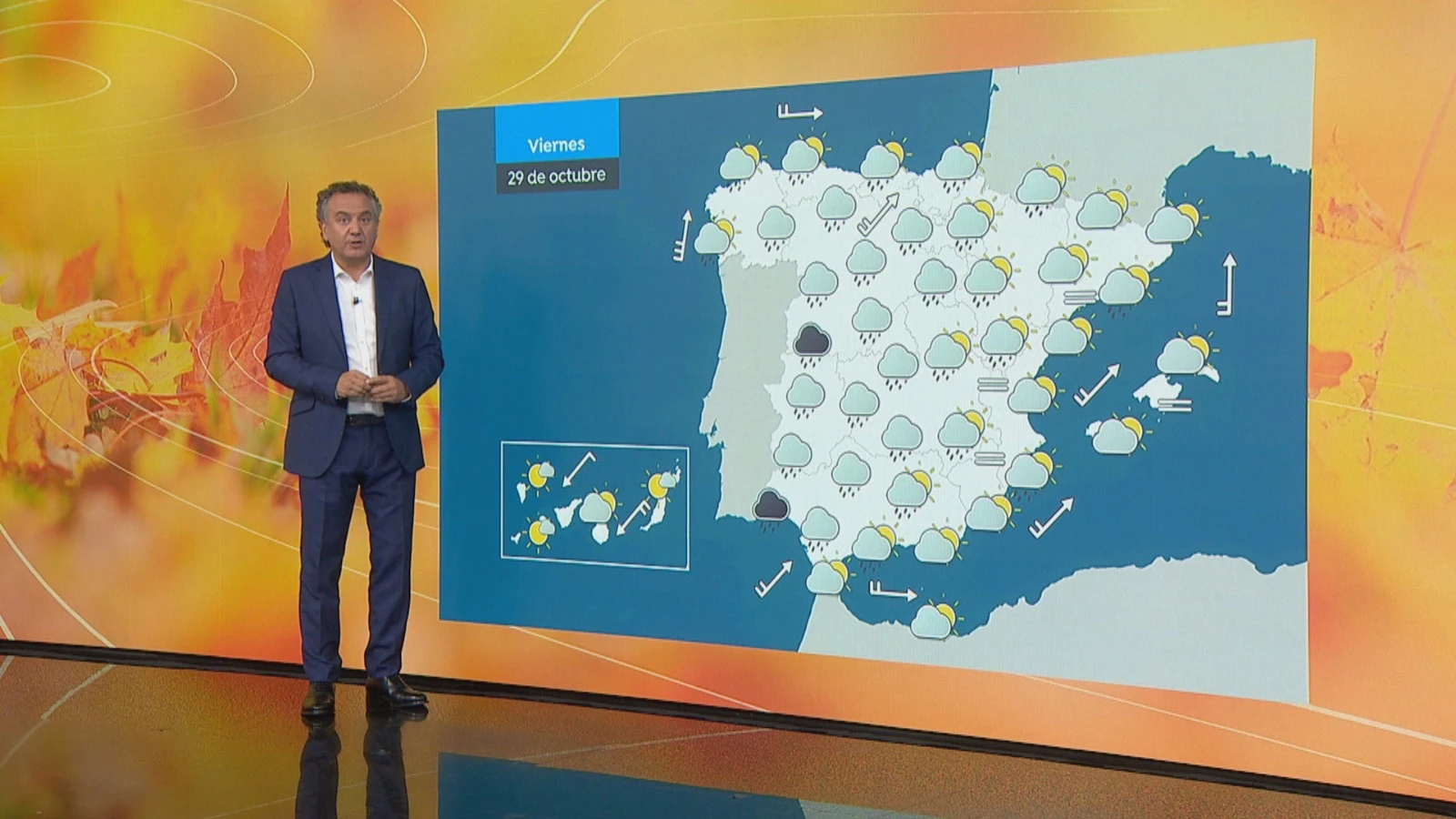 Último día de calor antes de las lluvias generalizadas que se extenderán este viernes por la Península Último día de calor antes de las lluvias generalizadas que se extenderán este viernes por la Península