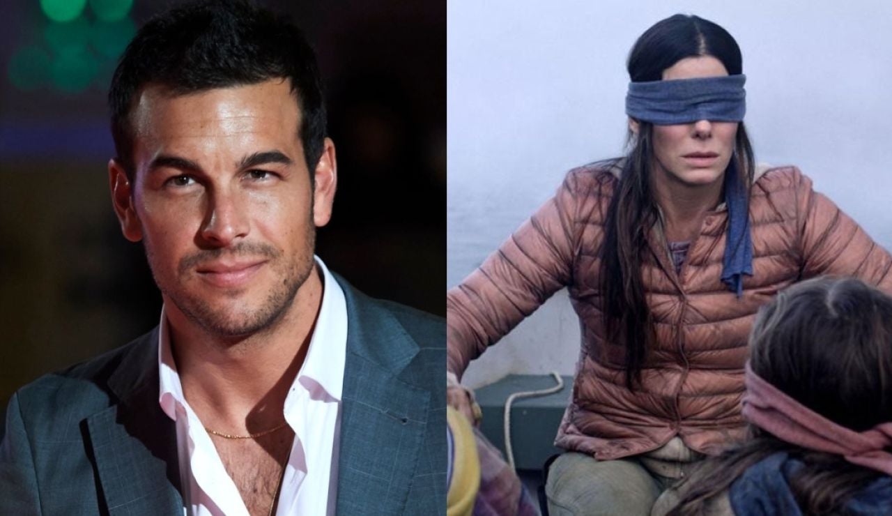 Mario Casas y Sandra Bullock en 'A ciegas'