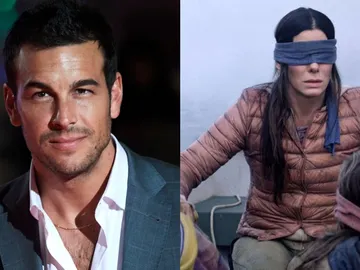 Mario Casas y Sandra Bullock en 'A ciegas' Mario Casas y Sandra Bullock en 'A ciegas'