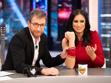 Las manías y los tatuajes impulsivos de María Peláe, al descubierto en 'El Hormiguero 3.0' Las manías y los tatuajes impulsivos de María Peláe, al descubierto en 'El Hormiguero 3.0'
