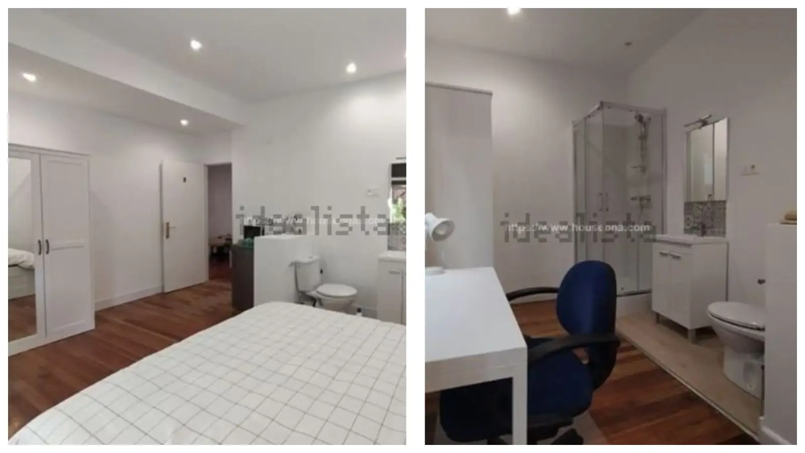 Habitaciones poco discretas en Idealista para ir al ba&ntilde;o acompa&ntilde;ado