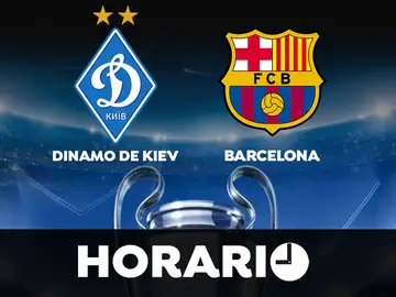 Dinamo de Kiev - Barcelona: Horario y donde ver el partido de la Champions League en directo Dinamo de Kiev - Barcelona: Horario y donde ver el partido de la Champions League en directo