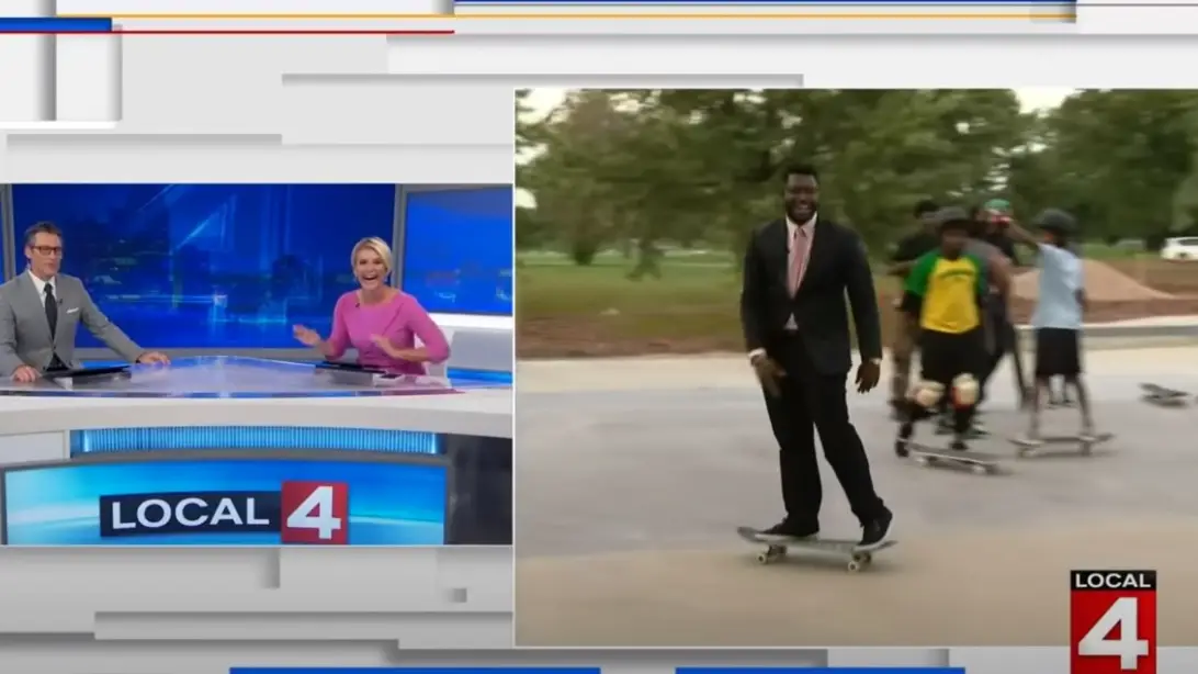 El increíble directo de un reportero en un skatepark de Detroit que ha despertado la admiración de Tony Hawk El increíble directo de un reportero en un skatepark de Detroit que ha despertado la admiración de Tony Hawk