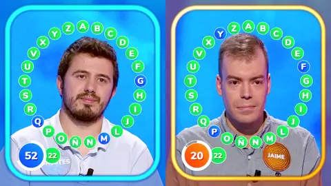 ¡De infarto! Orestes no se conforma con el empate con Jaime en ‘El Rosco’ y va a por el bote de ‘Pasapalabra’ ¡De infarto! Orestes no se conforma con el empate con Jaime en ‘El Rosco’ y va a por el bote de ‘Pasapalabra’
