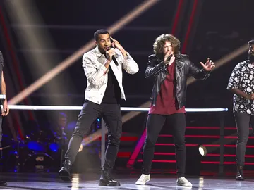 Carlos Ángel, Tosh, Daniel y Ángel cantan 'Believer' en La Gran Batalla de ‘La Voz’ Carlos Ángel, Tosh, Daniel y Ángel cantan 'Believer' en La Gran Batalla de ‘La Voz’