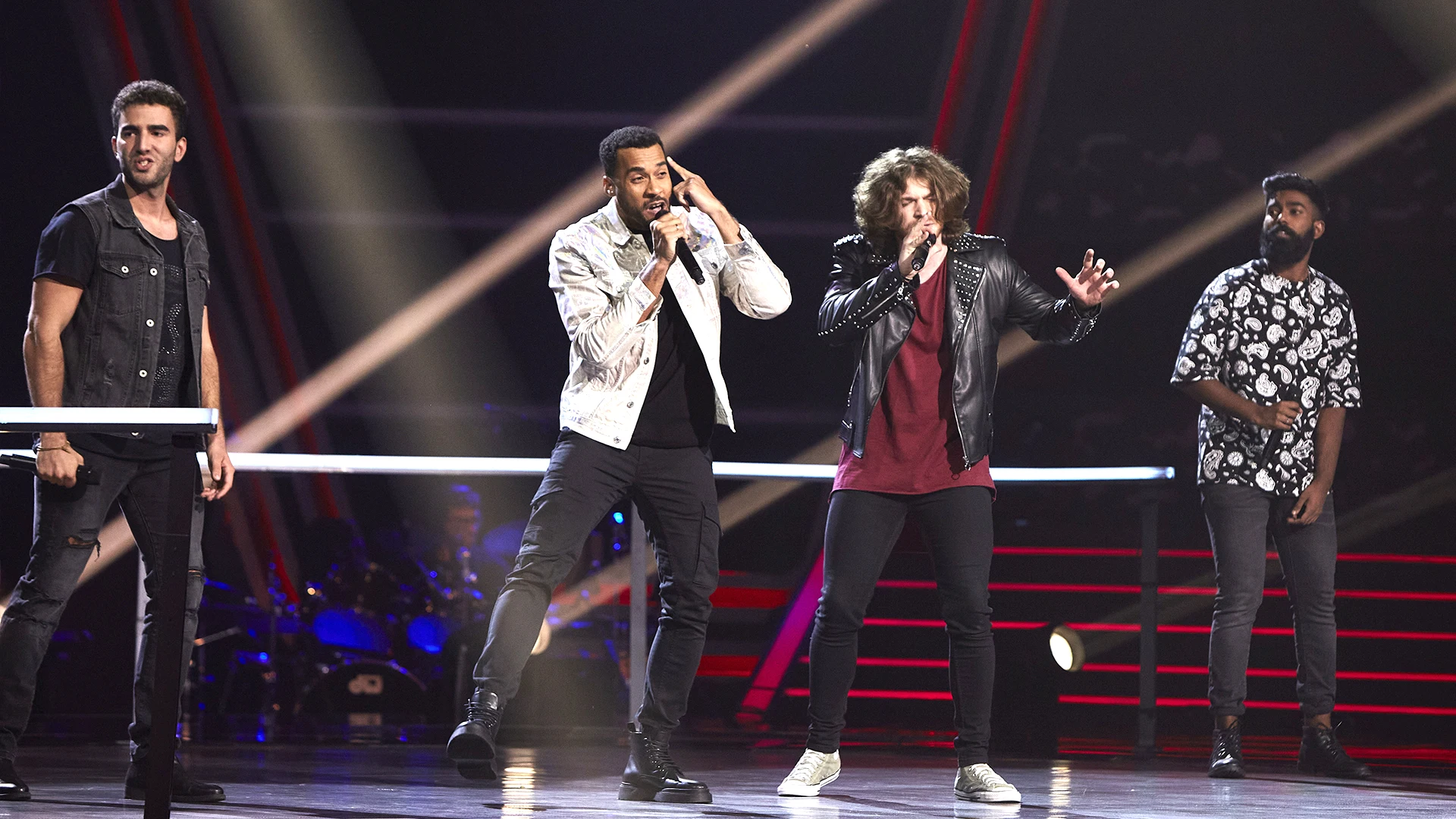 Carlos Ángel, Tosh, Daniel y Ángel cantan 'Believer' en La Gran Batalla de ‘La Voz’ 