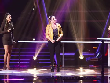 Marina, Natalia y Amanda cantan ‘La quiero a morir’ en La Gran Batalla de ‘La Voz’ Marina, Natalia y Amanda cantan ‘La quiero a morir’ en La Gran Batalla de ‘La Voz’