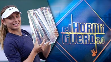 Paula Badosa se estrena en 'El Hormiguero 3.0' por primera vez