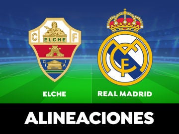 Alineación del Real Madrid en el partido de hoy frente al Elche