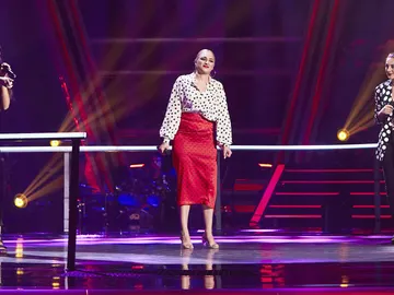 Beli, Alba y Mara cantan '¡Ay, pena, penita, pena!' en La Gran Batalla de ‘La Voz’ Beli, Alba y Mara cantan '¡Ay, pena, penita, pena!' en La Gran Batalla de ‘La Voz’
