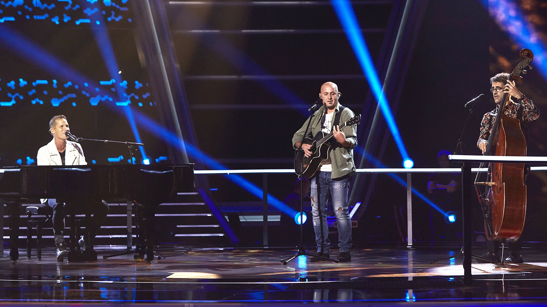 Jorge, Shushu y Matías cantan ‘Part time lover’ en La Gran Batalla de ‘La Voz’ Actuación | La Gran Batalla