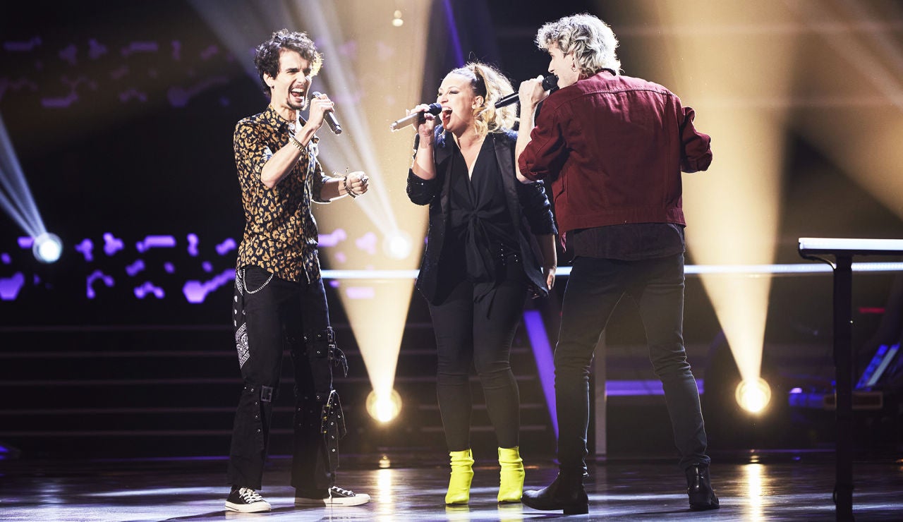 Luis, Franc y Noem&iacute; cantan 'Show must go on' en La Gran Batalla de &lsquo;La Voz&rsquo; 