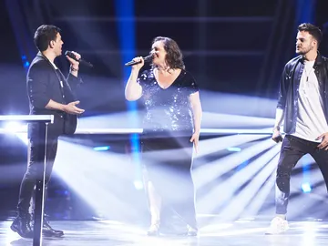 Ian, Fran e Inés cantan 'Who wants to live forever' en La Gran Batalla de ‘La Voz’ Ian, Fran e Inés cantan 'Who wants to live forever' en La Gran Batalla de ‘La Voz’