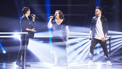 Ian, Fran e Inés cantan 'Who wants to live forever' en La Gran Batalla de ‘La Voz’ Actuación | La Gran Batalla