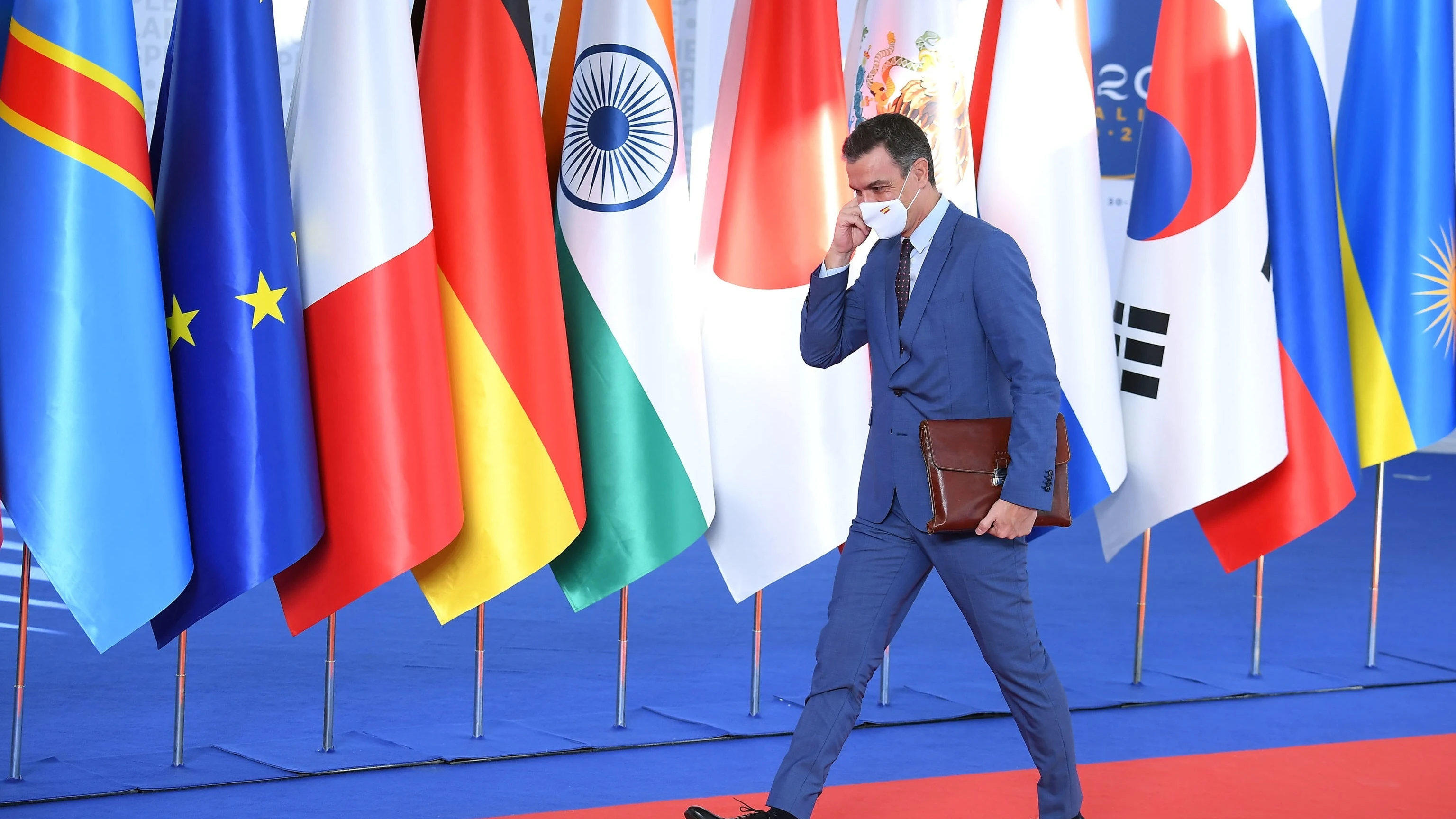 El presidente del Gobierno, Pedro S&aacute;nchez, en el G20